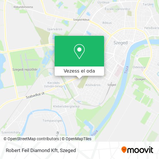 Robert Feil Diamond Kft térkép