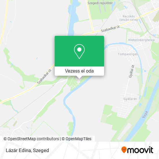 Lázár Edina térkép