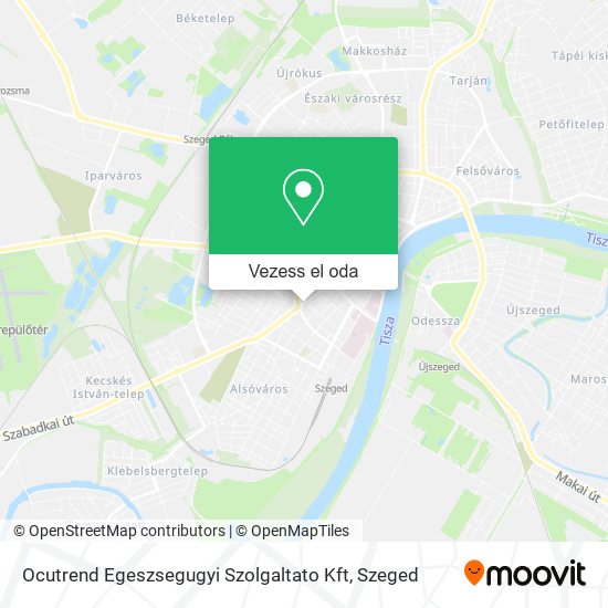 Ocutrend Egeszsegugyi Szolgaltato Kft térkép