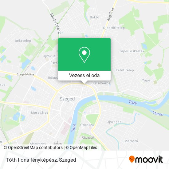 Tóth Ilona fényképész térkép