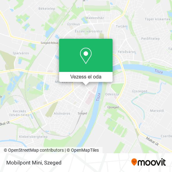 Mobilpont Mini térkép