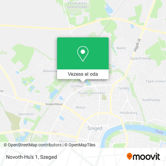 Novoth-Hu's 1 térkép
