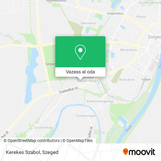 Kerekes Szabol térkép