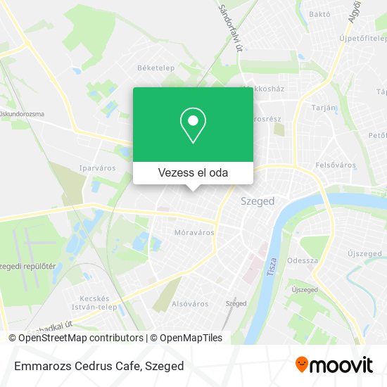 Emmarozs Cedrus Cafe térkép