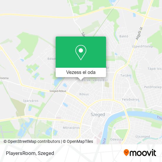 PlayersRoom térkép