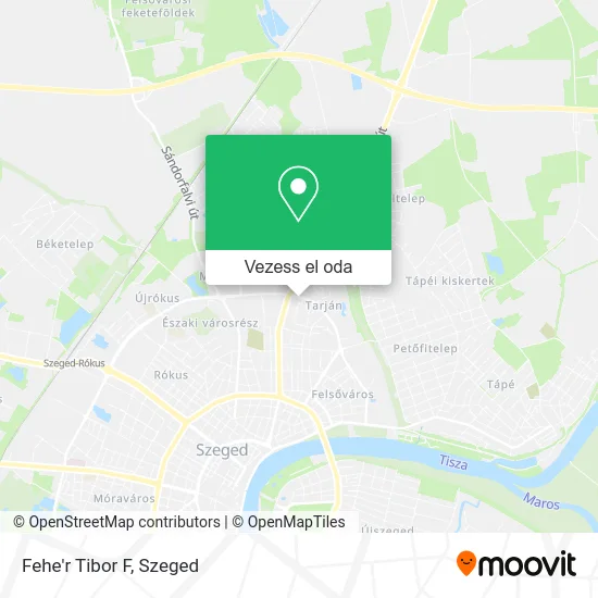 Fehe'r Tibor F térkép