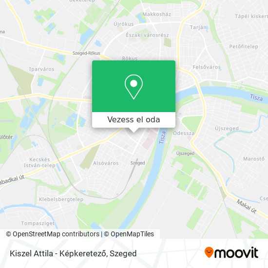 Kiszel Attila - Képkeretező térkép