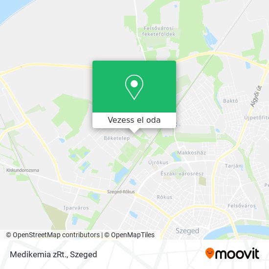 Medikemia zRt. térkép