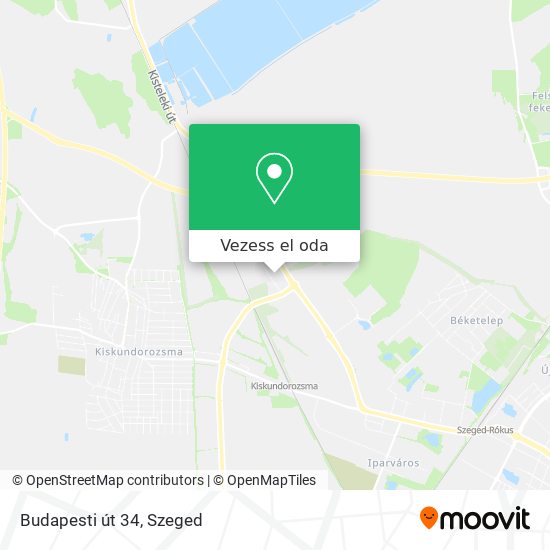 Budapesti út 34 térkép
