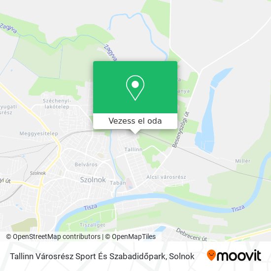 Tallinn Városrész Sport És Szabadidőpark térkép