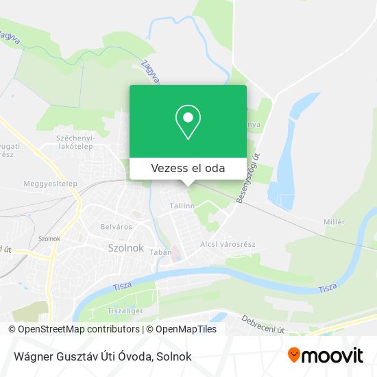 Wágner Gusztáv Úti Óvoda térkép