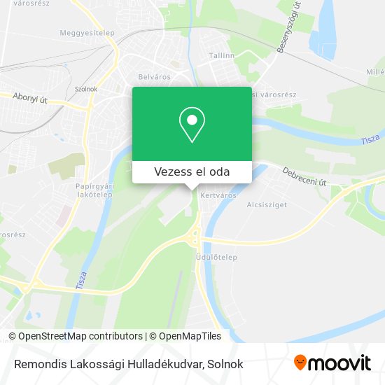 Remondis Lakossági Hulladékudvar térkép