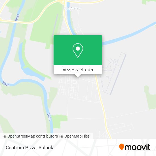 Centrum Pizza térkép