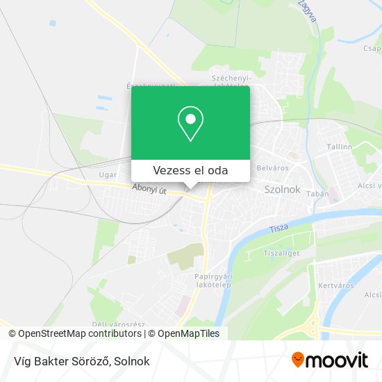 Víg Bakter Söröző térkép