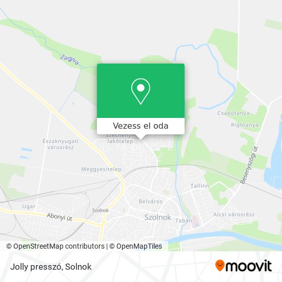 Jolly presszó térkép