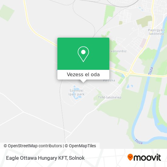 Eagle Ottawa Hungary KFT térkép