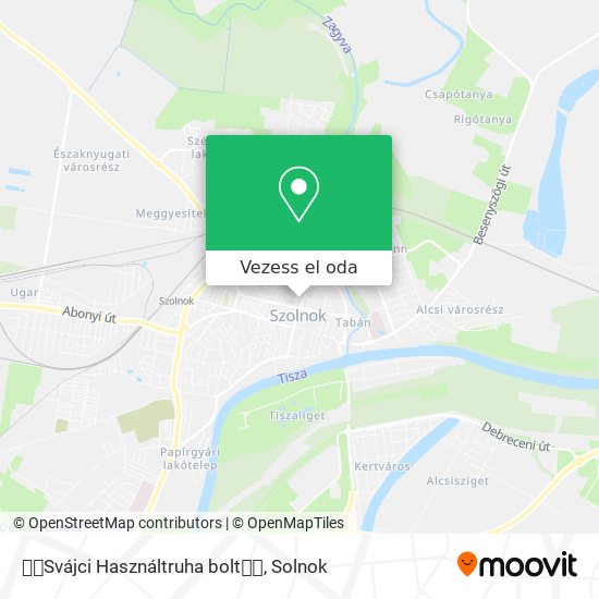🇦🇹Svájci Használtruha bolt🇩🇪 térkép