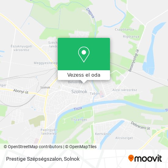 Prestige Szépségszalon térkép