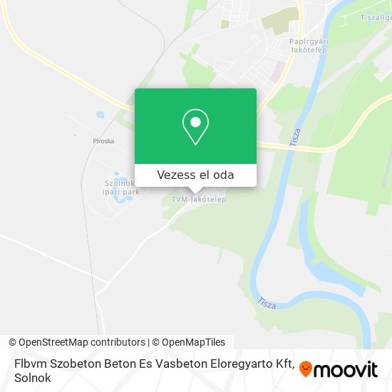 Flbvm Szobeton Beton Es Vasbeton Eloregyarto Kft térkép