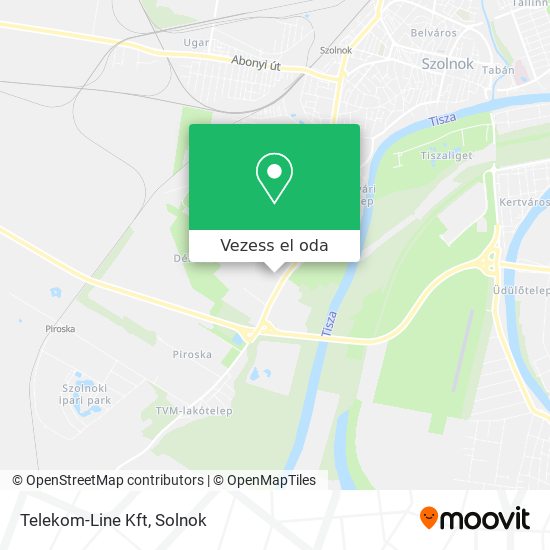 Telekom-Line Kft térkép