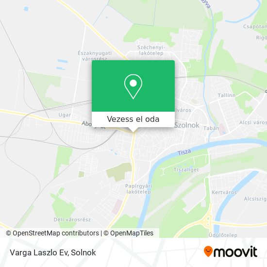 Varga Laszlo Ev térkép