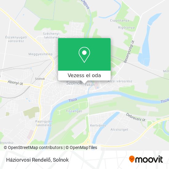 Háziorvosi Rendelő térkép