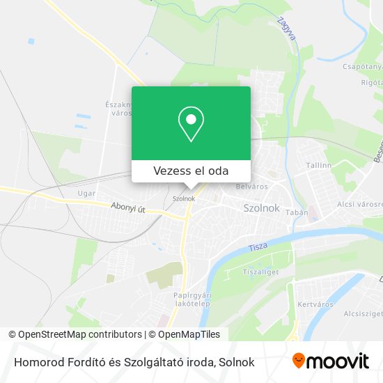 Homorod Fordító és Szolgáltató iroda térkép