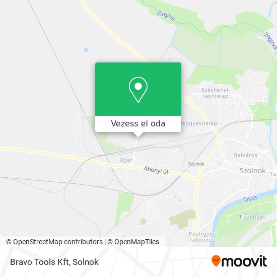Bravo Tools Kft térkép