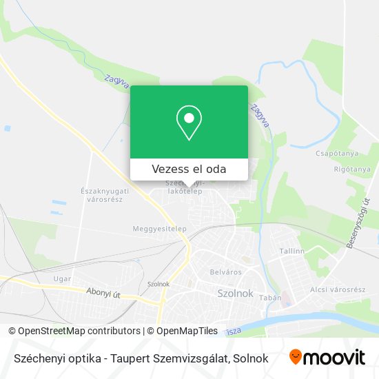 Széchenyi optika - Taupert Szemvizsgálat térkép