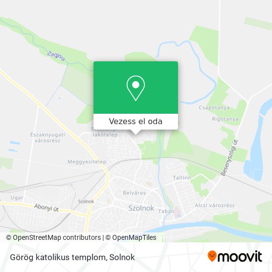 Görög katolikus templom térkép