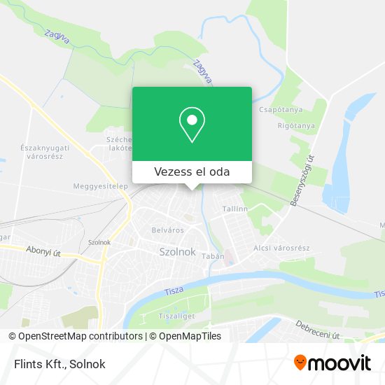 Flints Kft. térkép