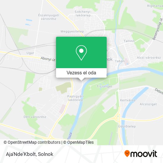 Aja'Nde'Kbolt térkép