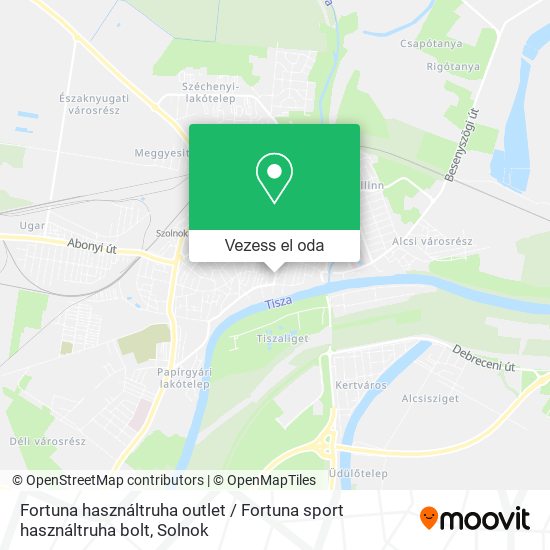 Fortuna használtruha outlet / Fortuna sport használtruha bolt térkép