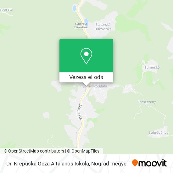 Dr. Krepuska Géza Általános Iskola térkép