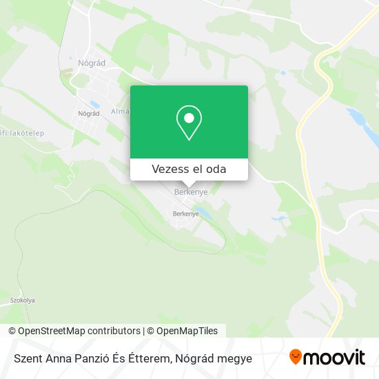 Szent Anna Panzió És Étterem térkép