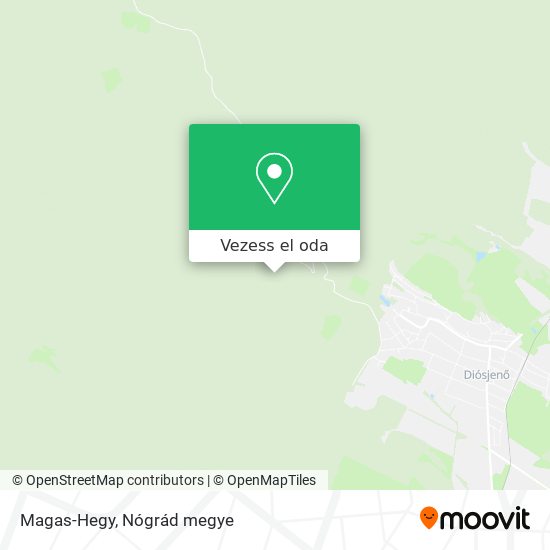 Magas-Hegy térkép