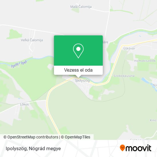Ipolyszög térkép