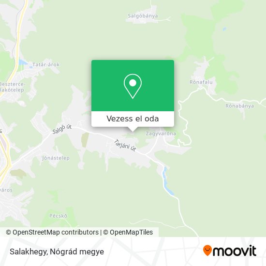 Salakhegy térkép
