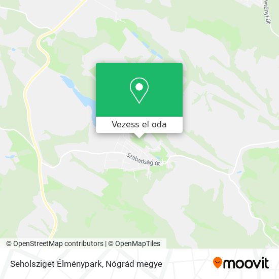 Seholsziget Élménypark térkép
