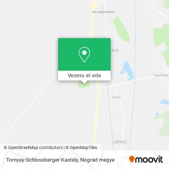 Tornyay-Schlossberger-Kastély térkép
