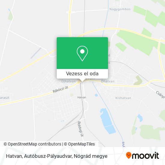 Hatvan, Autóbusz-Pályaudvar térkép
