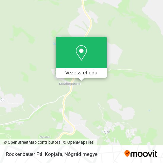 Rockenbauer Pál Kopjafa térkép