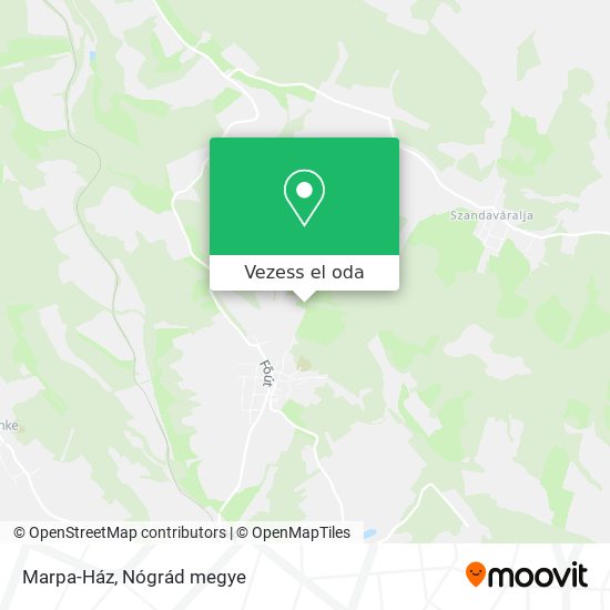 Marpa-Ház térkép