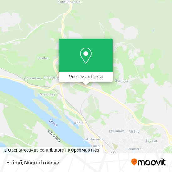 Erőmű térkép