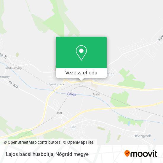 Lajos bácsi húsboltja térkép