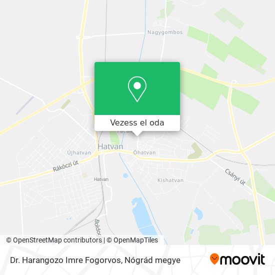 Dr. Harangozo Imre Fogorvos térkép