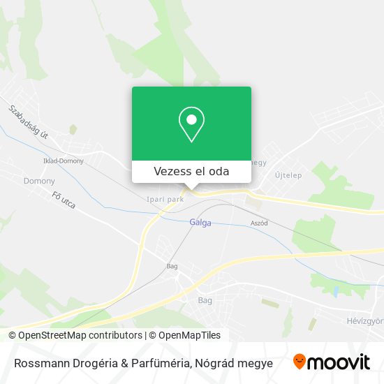 Rossmann Drogéria & Parfüméria térkép