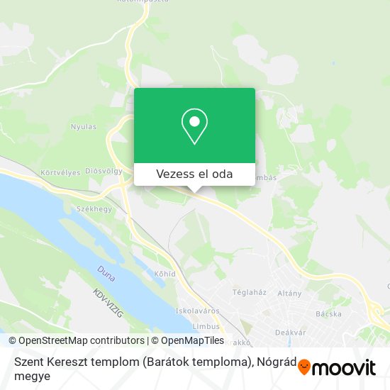 Szent Kereszt templom (Barátok temploma) térkép