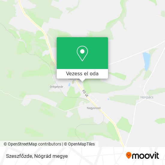 Szeszfőzde térkép