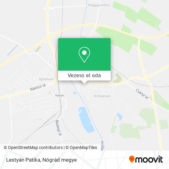 Lestyán Patika térkép